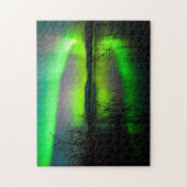 Aurora op het meer - Puzzle Legpuzzel (Verticaal)