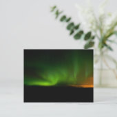 Aurora op het schiereiland Reykjanes #2 Briefkaart (Staand voorkant)