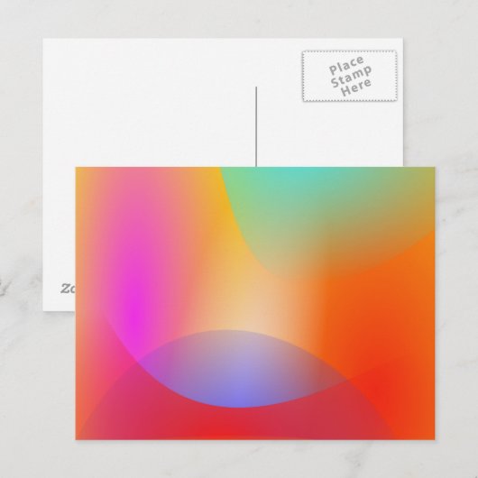 Aurora op Sunset Briefkaart (Voorkant / Achterkant)