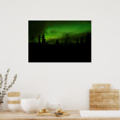 Aurora over het Denali-poster Poster (Keuken)