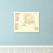 Aurora, Phillips, een Hampton, Nebraska Canvas Afdruk (Insitu (Houten vloer))