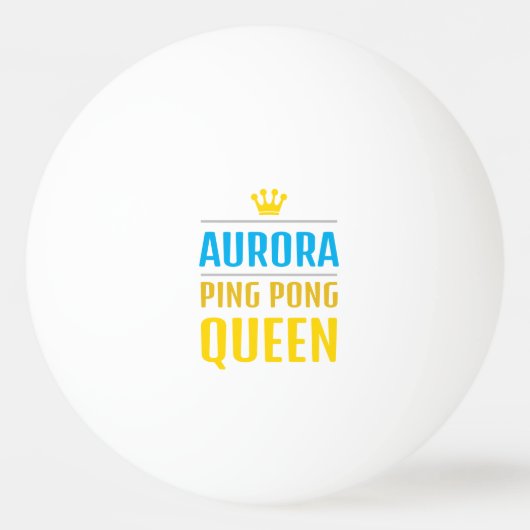 Aurora Pingpongbal (Voorkant)