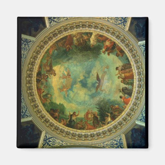 Aurora, plafondschilderij mogelijk uit de biblioth magneet (Voorkant)