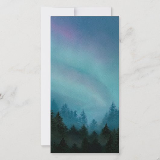 Aurora Program-Kaart Save The Date (Achterkant)