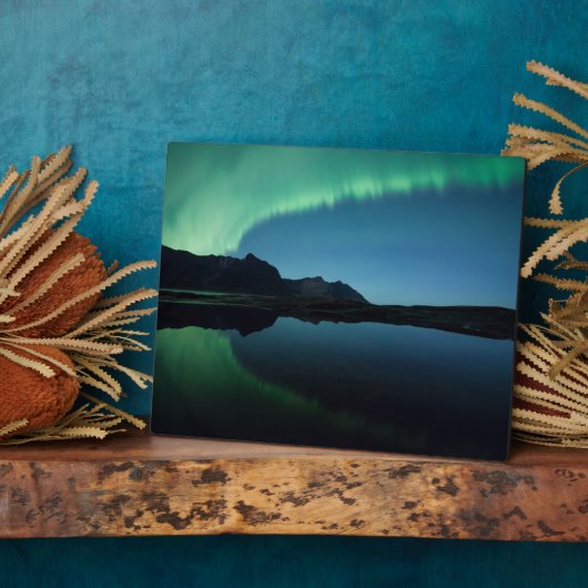 Aurora Reflection Fotoplaat (Zijkant)