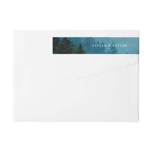 Aurora Return Address Labels (Achterkant)