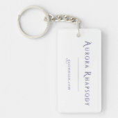 Aurora Rhapsody/Asterion Noir Sleutelhanger (Voorkant)