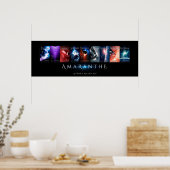 Aurora Rhapsody Hoesje Collage (36x12) Poster (Keuken)