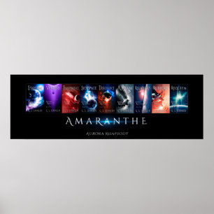 Aurora Rhapsody Hoesje Collage (36x12) Poster