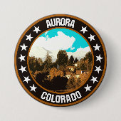 Aurora Ronde Button 7,6 Cm (Voorkant)