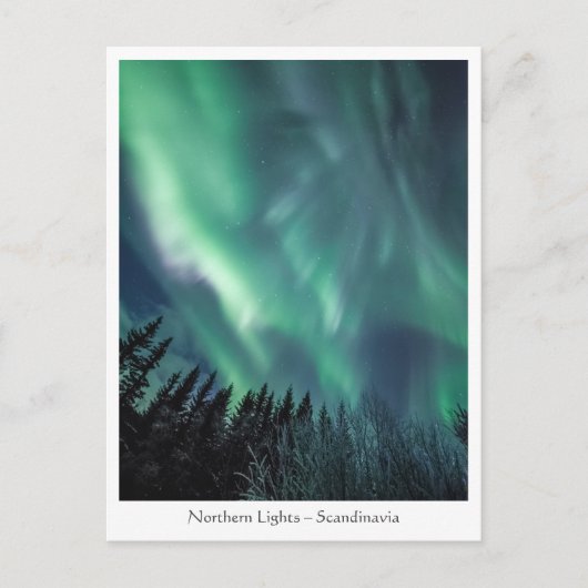 Aurora Scandinavia Briefkaart (Voorkant)