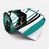 Aurora Ski Avontuur Stropdas (Opgerold)