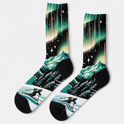 Aurora Ski Avontuur Unisex Sokken (Links)
