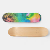 Aurora Skies Skateboard (Horizontaal)