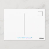 Aurora Sky Lights Snow Mountain Lake Briefkaart (Achterkant)