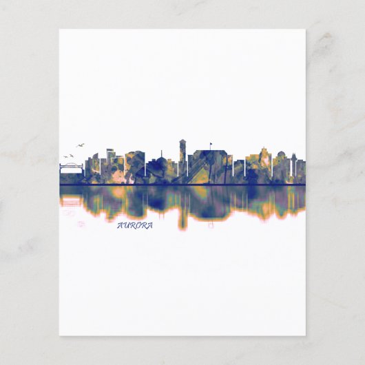 Aurora Skyline Flyer (Achterkant)