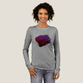 Aurora Sluier Tri-Blend Shirt (Voorkant)