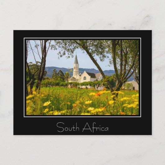 Aurora South Africa Natuur Architecture Briefkaart (Voorkant)