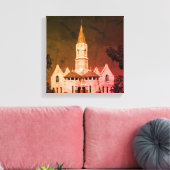 Aurora South Africa SA Architecture Natuur Canvas Afdruk (Insitu (Woonkamer))