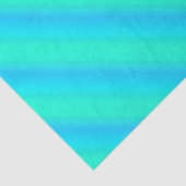 Aurora stripes - blauw, aqua, turquoise tissuepapier (Detail)
