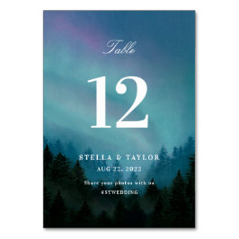 Aurora Table No. Kaart