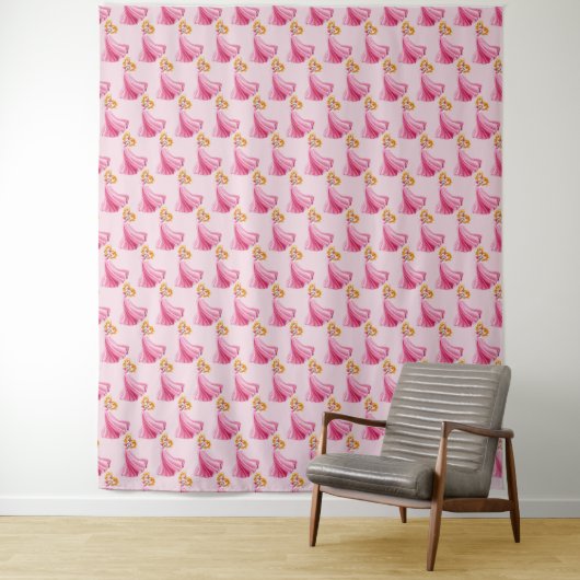 Aurora Tapestry Wandkleed (In situ)