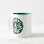 Aurora Tweekleurige Koffiemok (Voorkant links)