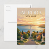 Aurora USA Briefkaart (Voorkant / Achterkant)