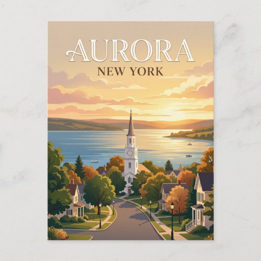 Aurora USA Briefkaart (Voorkant)