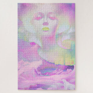 Aurora van Clive Henry roze pasteltinten Legpuzzel
