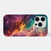 Aurora Veil Nebula Design iPhone Hoesje (Achterkant horizontaal)