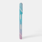 Aurora Wave Pastel Gradient Phone Case iPhone 16 Hoesje (Rechterkant)