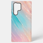 Aurora Wave Pastel Gradient Phone Case Samsung Galaxy Hoesje (Achterkant)