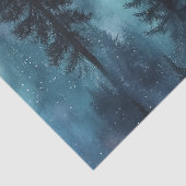 Aurora-wildernispatroon Tissuepapier (Detail)