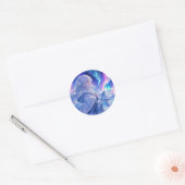 Aurora Winter Meisje Sticker (Envelop)