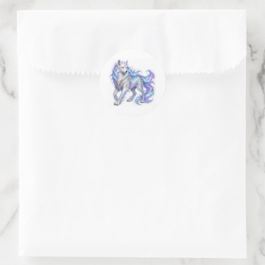 Aurora Wolf Sticker (Tas)