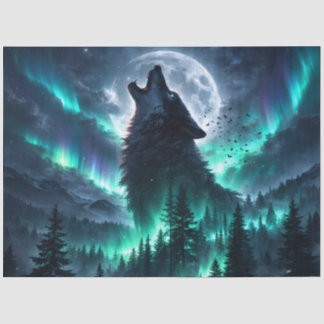 Aurora Wolf Tissuepapier