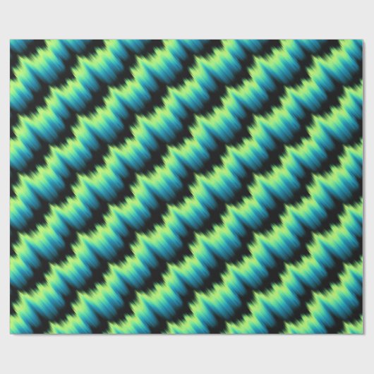 Aurora Wrapping Paper Northern Lights Gift Paper Cadeaupapier (Vlak)