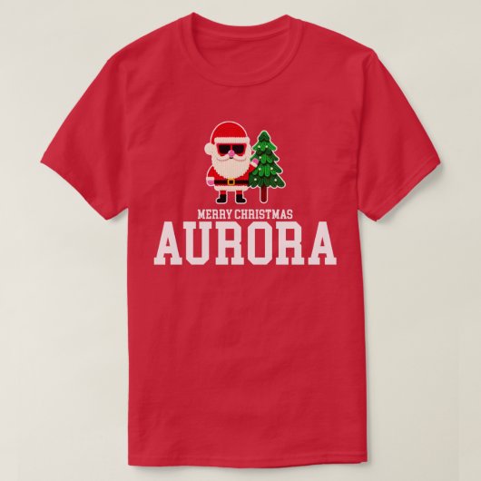 Aurora Xmas T-shirt (Design voorkant)