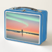 Aurora Zee Man Sunrise Light Aurora Borealis (Voorkant)