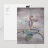 Aurora Zeemeermin Ansichtkaart Briefkaart (Voorkant / Achterkant)