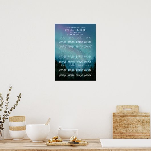 Aurora Zitschaart Poster (Keuken)