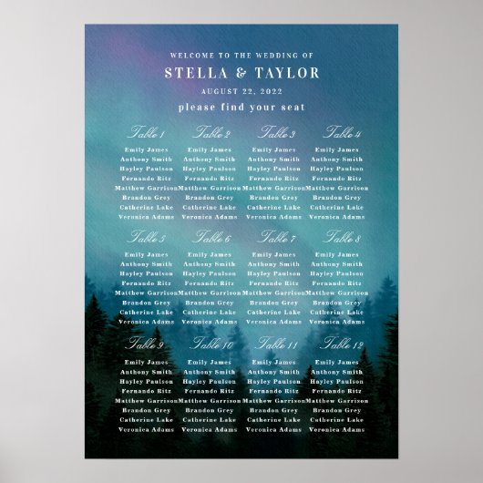 Aurora Zitschaart Poster (Voorkant)