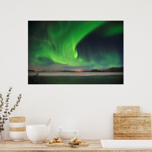 Aurora zogen poster (Keuken)