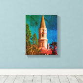 Aurora Zuid-Afrika SA Architectuur Natuur Canvas Afdruk (Insitu (Houten vloer))