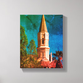 Aurora Zuid-Afrika SA Architectuur Natuur Canvas Afdruk