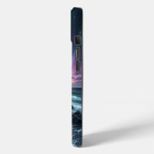 Aurora's Dance: Symphony of the Northern Shore Case-Mate iPhone Case (Achterkant / Links)