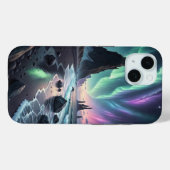 Aurora's Dance: Symphony of the Northern Shore Case-Mate iPhone Case (Achterkant (horizontaal))