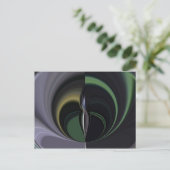 Aurora's Embrace: kosmische caleidoscoop Briefkaart (Staand voorkant)