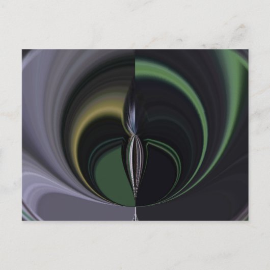 Aurora's Embrace: kosmische caleidoscoop Briefkaart (Voorkant)